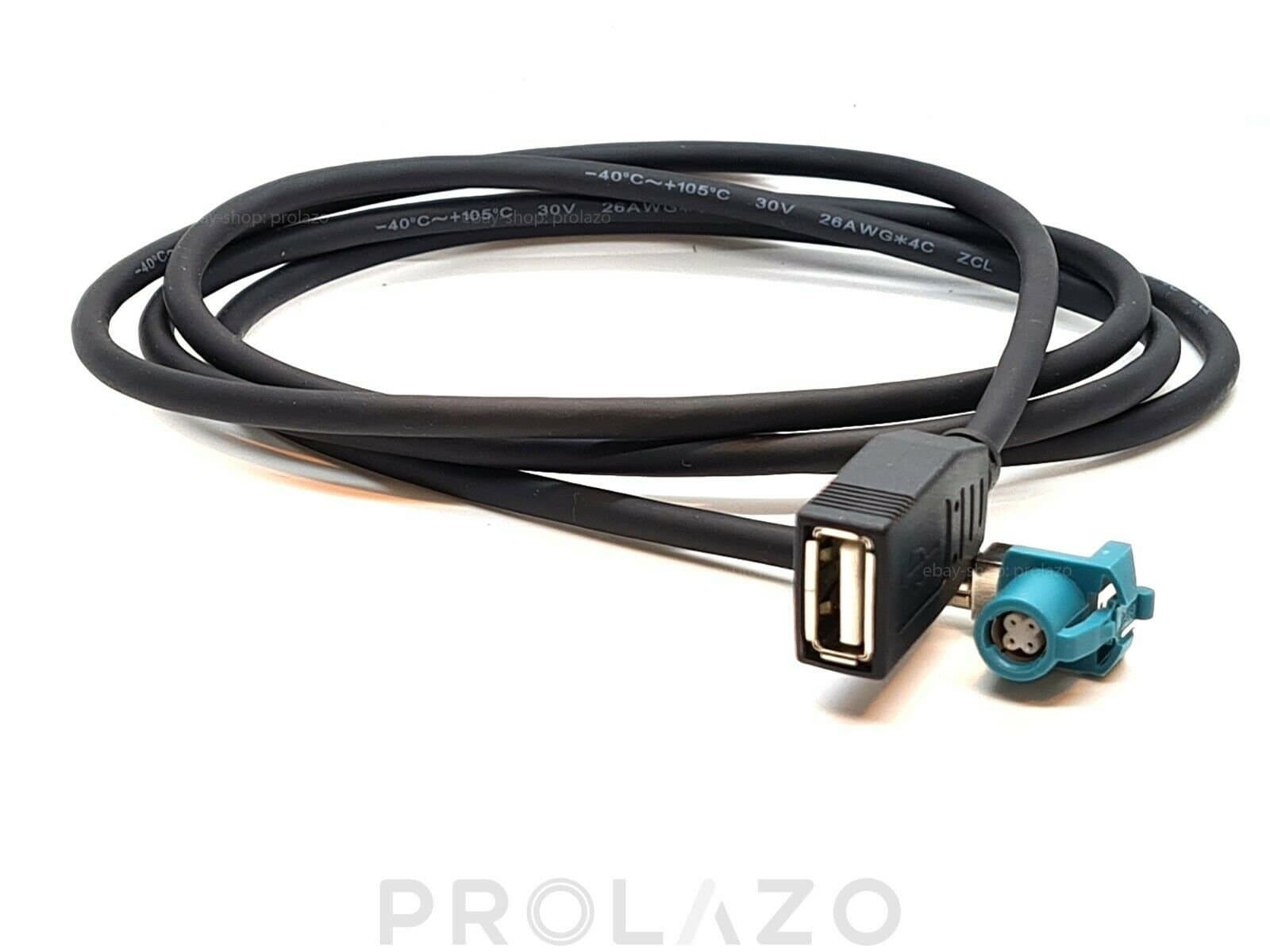 BMW CIC NBT NBT EVO USB CABLE FOR BMW F-Series E-Series FAKRA HSD Retrofit