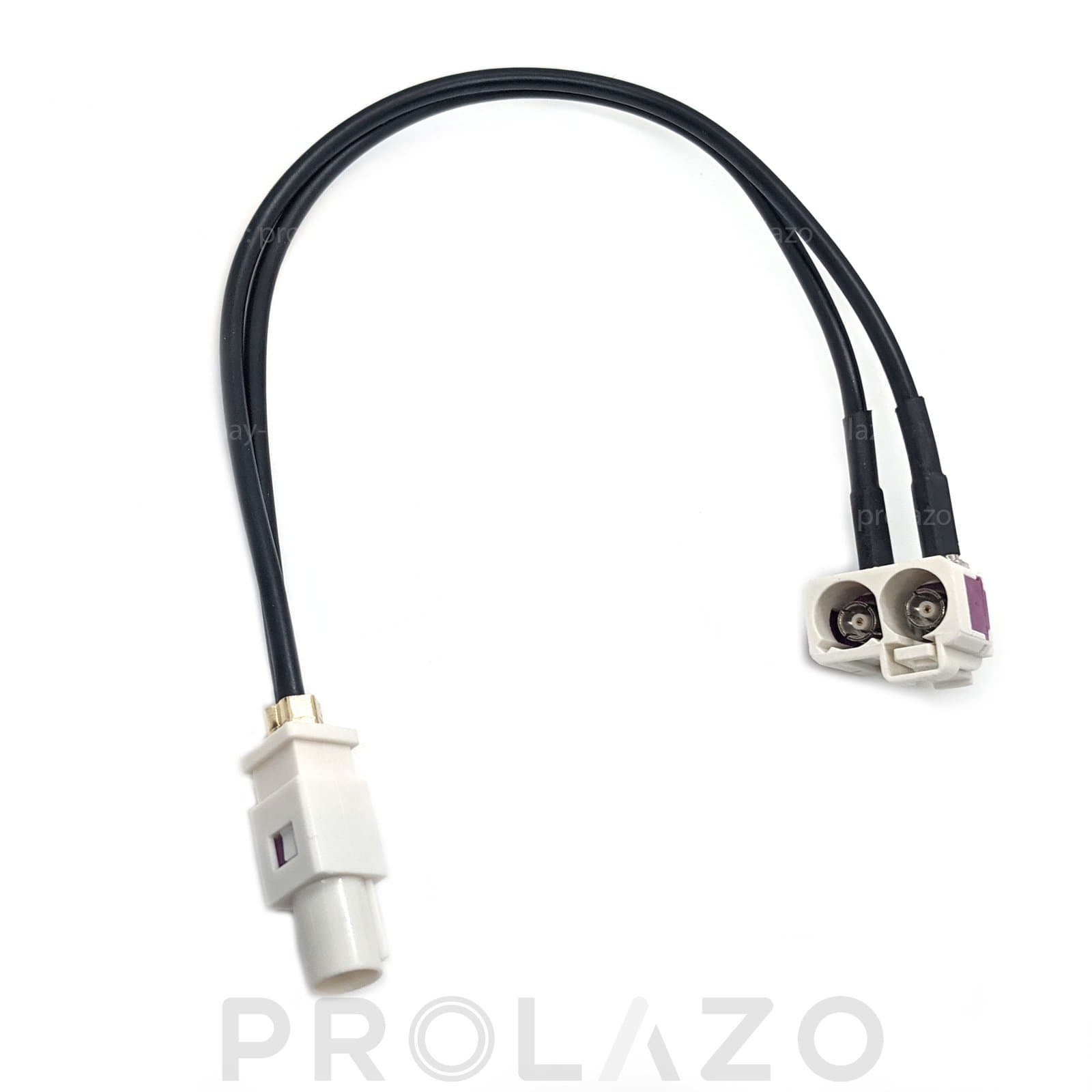 FAKRA Y Splitter RCD RNS 510 310 315 Radio Antenna Aerial Adapter For VW Skoda