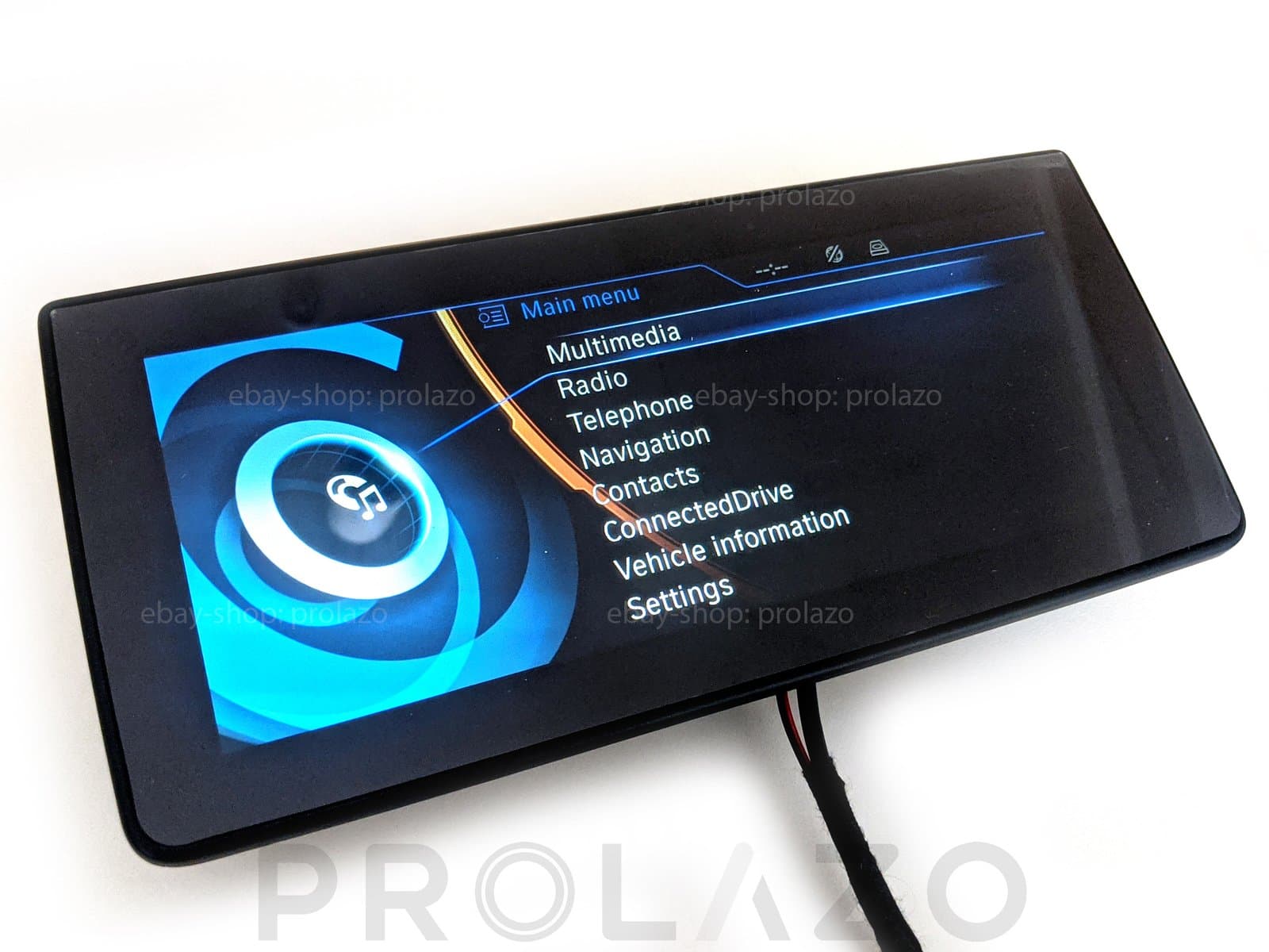 BMW NBT system retrofit kit for BMW i3 (from 6.5" to 8.8")