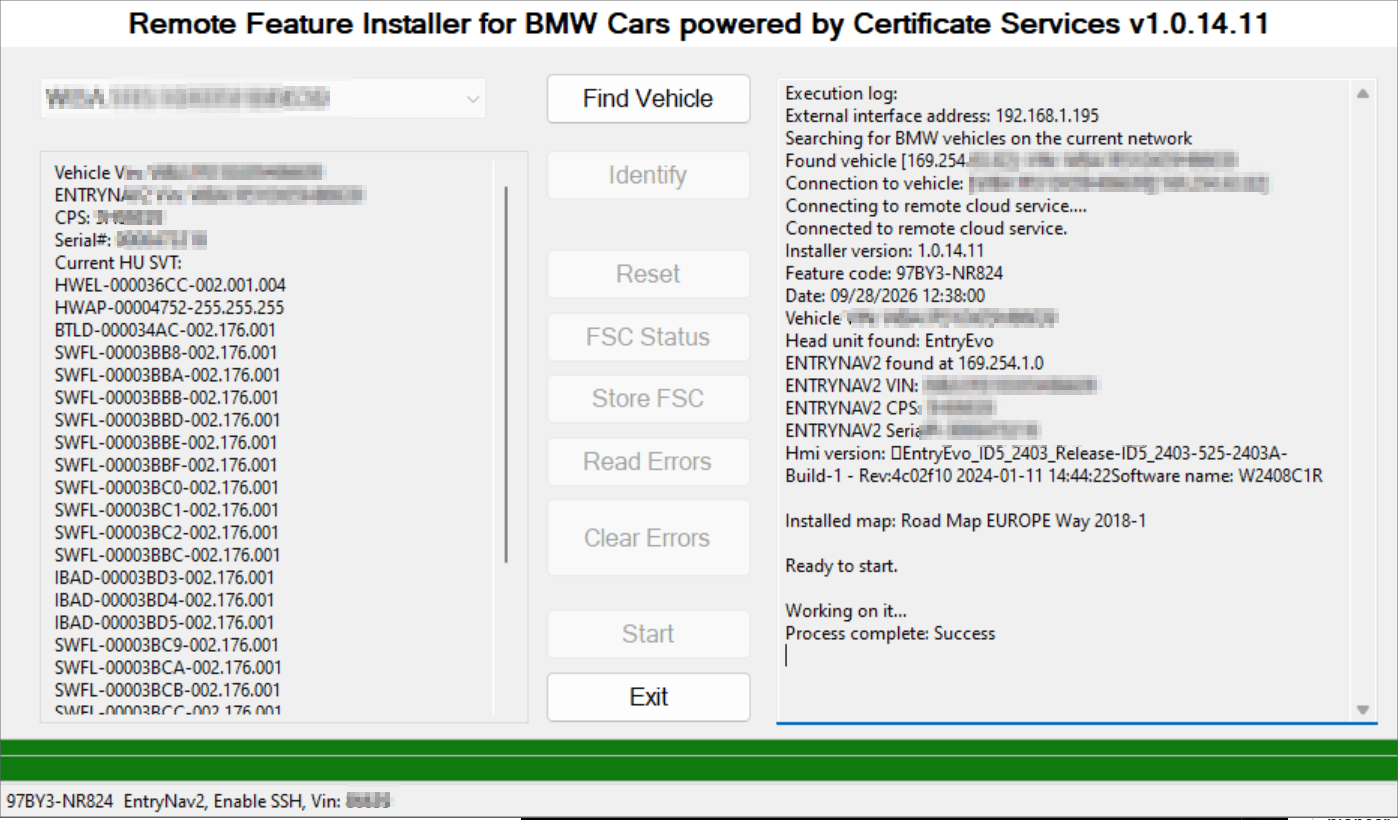Featureinstaller codes