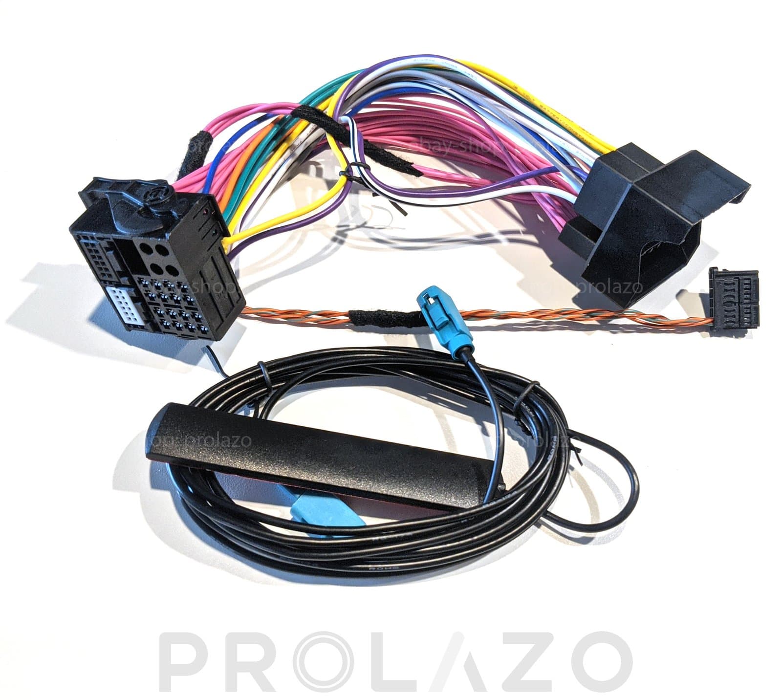 Cable and antenna set for BMW NBT to EVO retrofit upgrade OABR plug and play